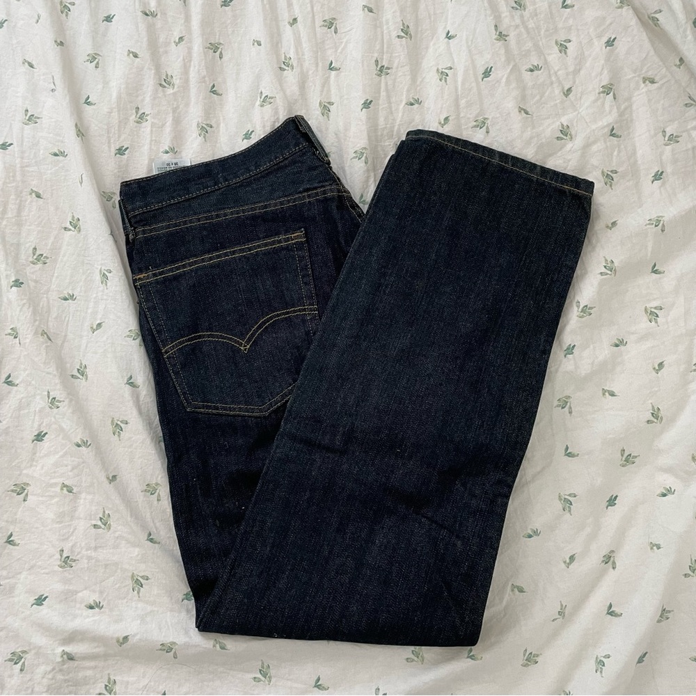 LEVI STRAUSS & Co - 505 Regular Fit Dark Wash Men’s Jeans
